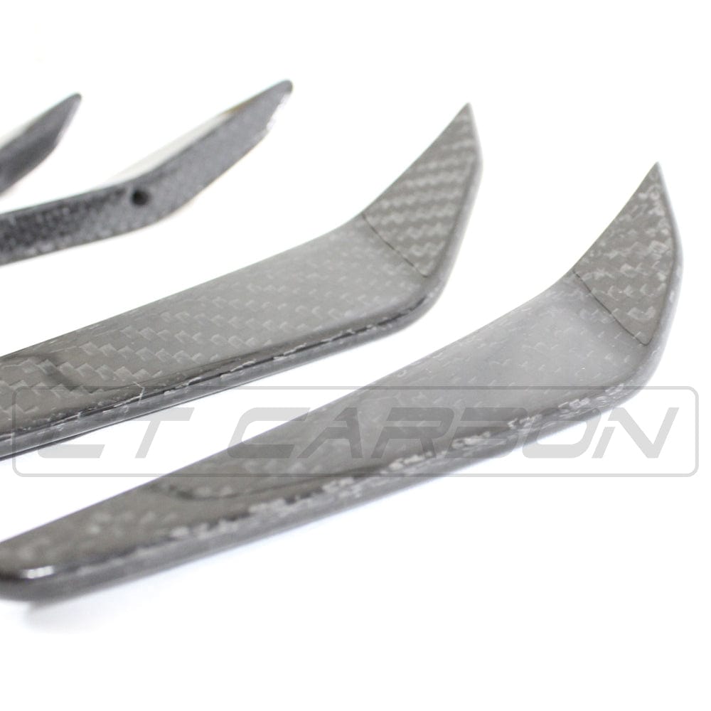 CT CARBON Bonnet Trim BMW M3/M4 (G80 G81 G82 G83) CARBON FIBRE FRONT BUMPER CANARDS