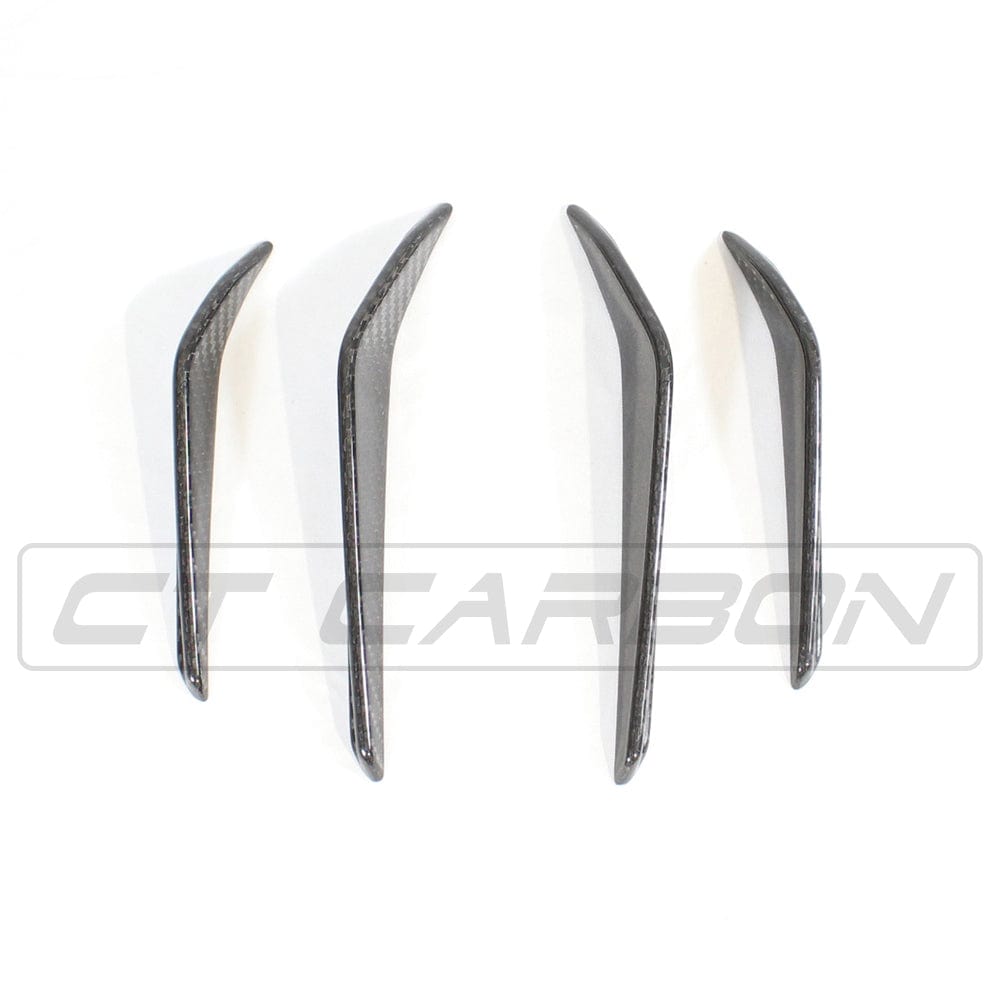CT CARBON Bonnet Trim BMW M3/M4 (G80 G81 G82 G83) CARBON FIBRE FRONT BUMPER CANARDS