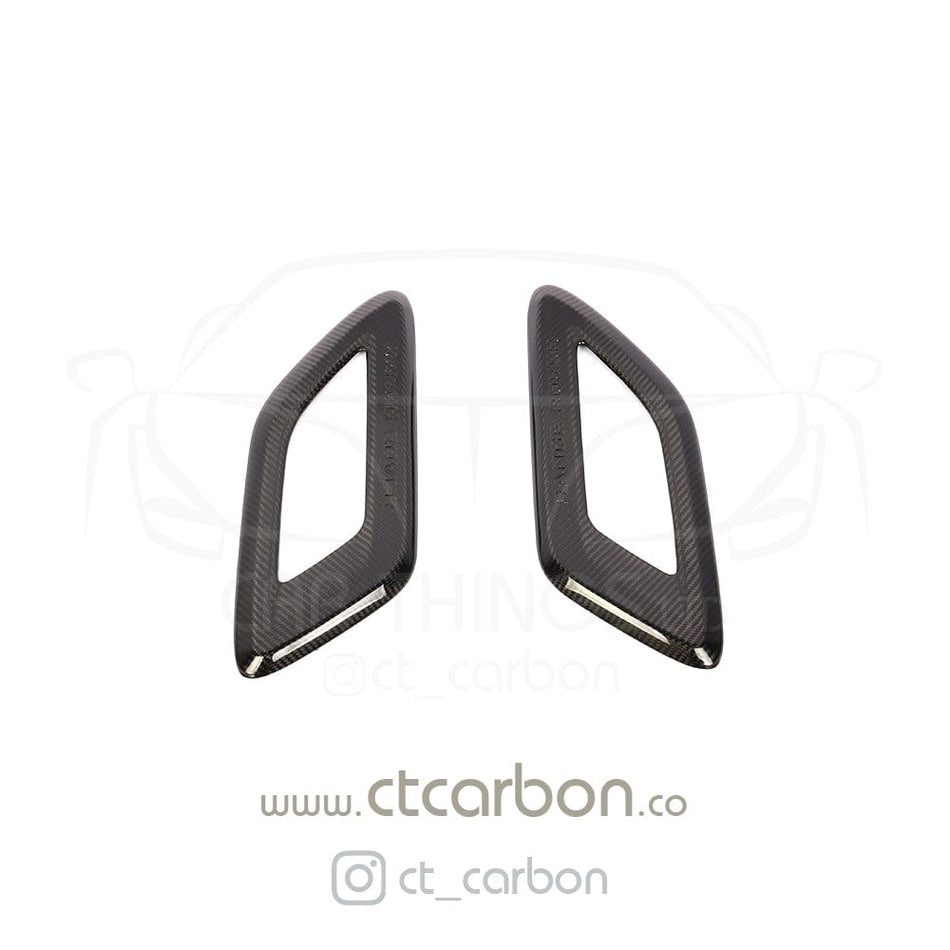 CT CARBON Bonnet Trim RANGE ROVER SPORT CARBON FIBRE INTAKES -  CT CARBON
