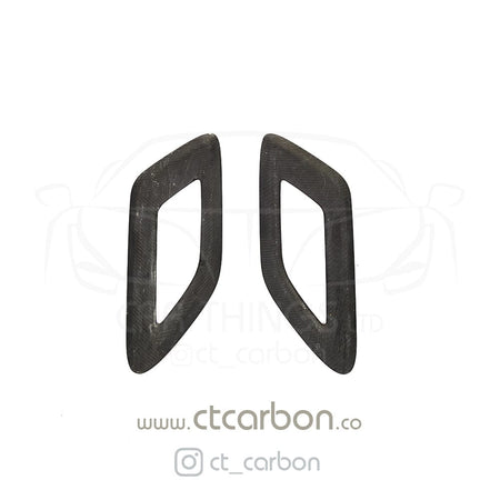 CT CARBON Bonnet Trim RANGE ROVER SPORT CARBON FIBRE INTAKES -  CT CARBON