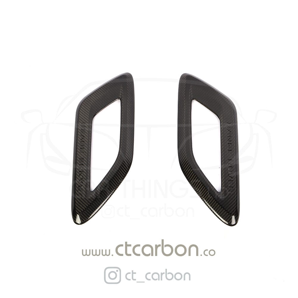CT CARBON Bonnet Trim RANGE ROVER SPORT CARBON FIBRE INTAKES -  CT CARBON