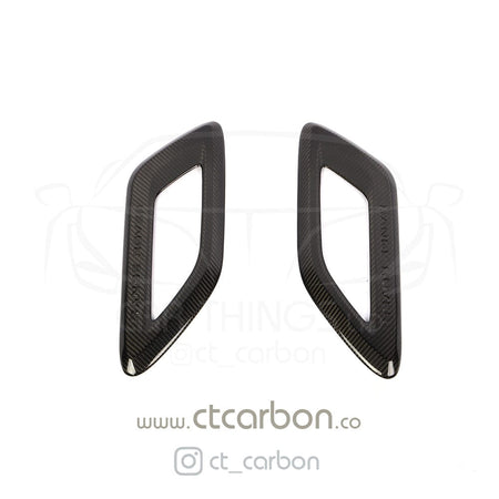 CT CARBON Bonnet Trim RANGE ROVER SPORT CARBON FIBRE INTAKES -  CT CARBON