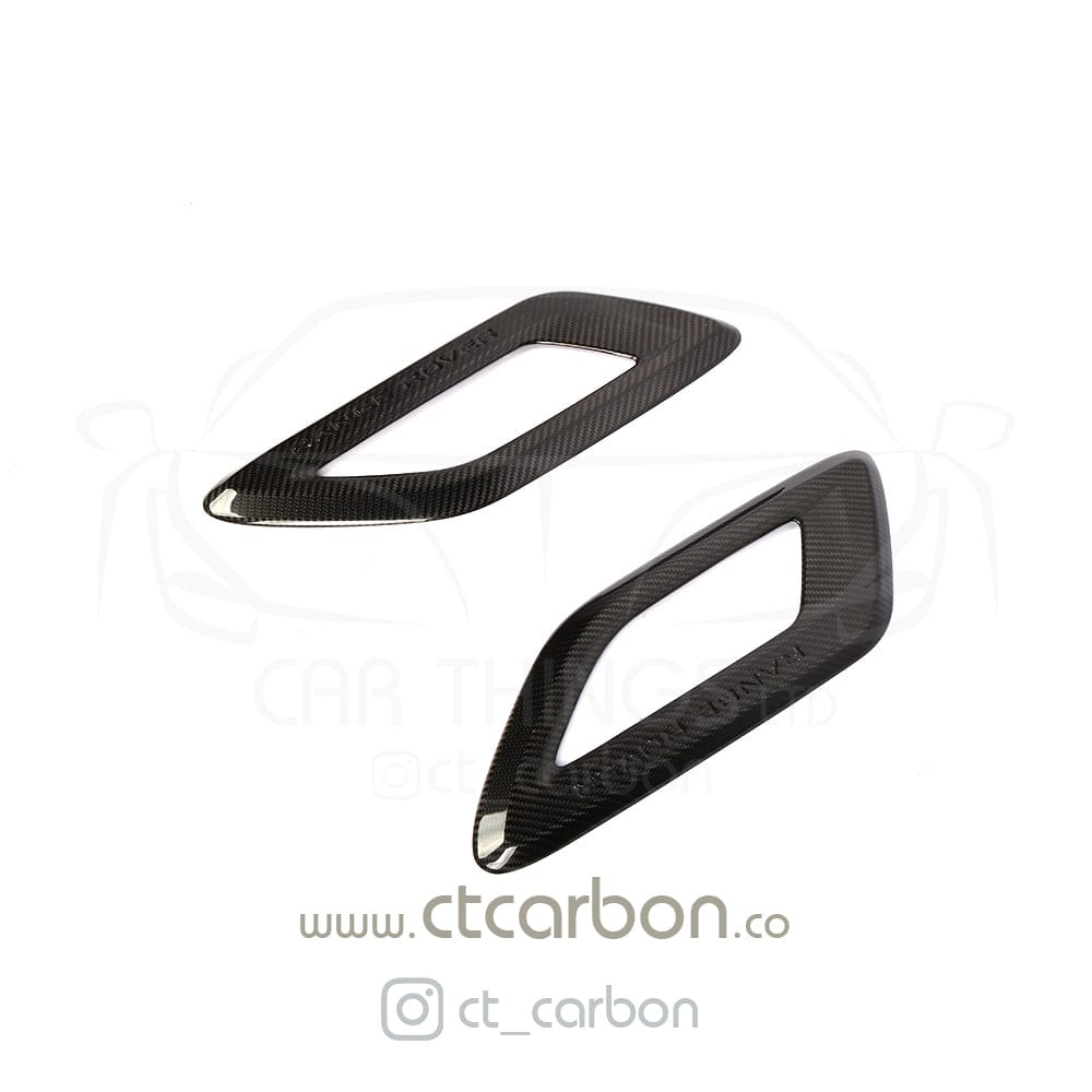 CT CARBON Bonnet Trim RANGE ROVER SPORT CARBON FIBRE INTAKES -  CT CARBON