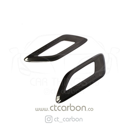 CT CARBON Bonnet Trim RANGE ROVER SPORT CARBON FIBRE INTAKES -  CT CARBON