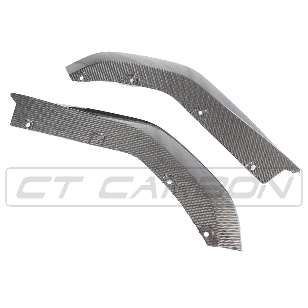 CT CARBON Bumper Corners BMW M3 G80/G81 CARBON FIBRE REAR BUMPER CORNERS - OEM STYLE