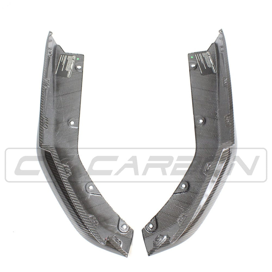 CT CARBON Bumper Corners BMW M3 G80/G81 CARBON FIBRE REAR BUMPER CORNERS - OEM STYLE