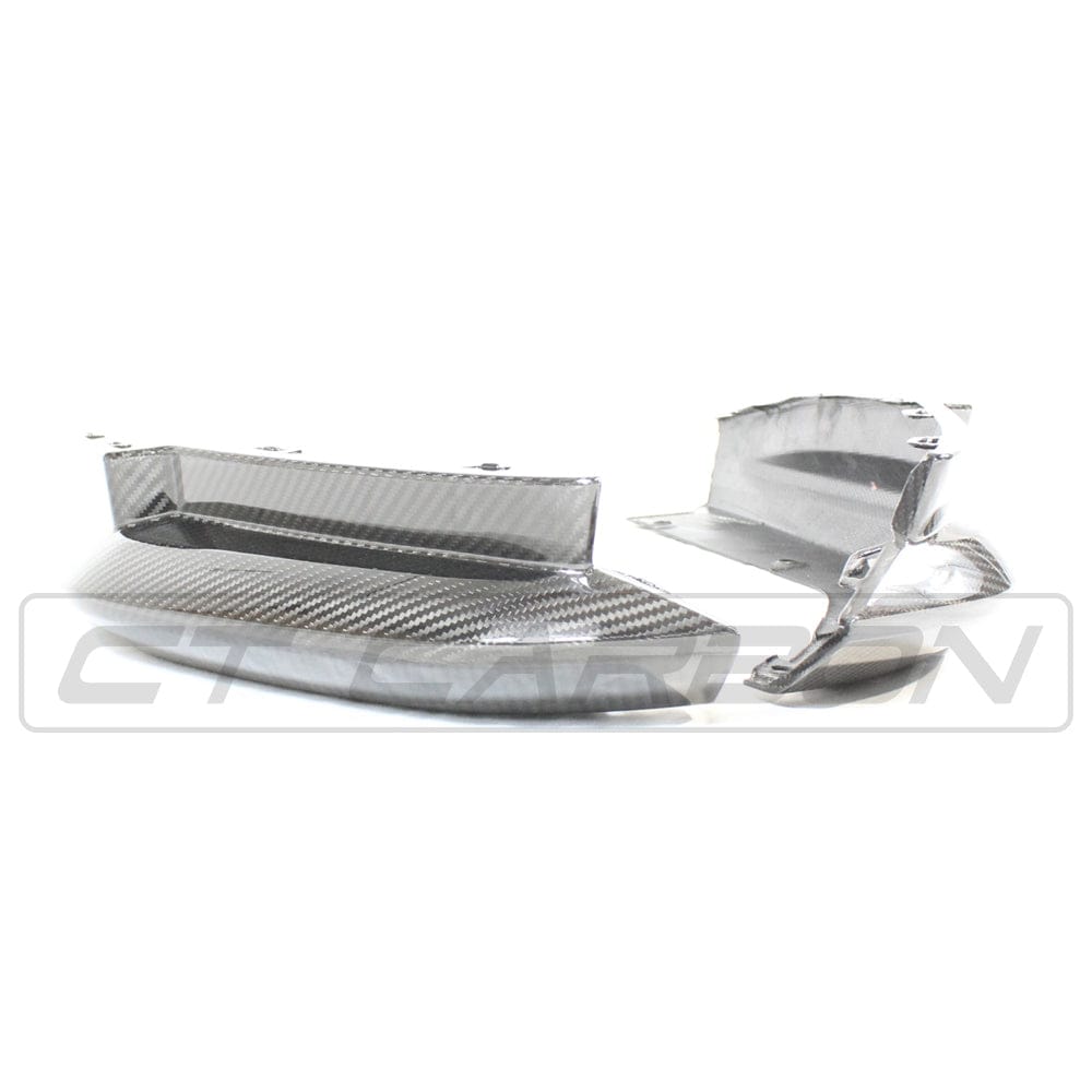 CT CARBON Bumper Corners BMW M3 G80/G81 CARBON FIBRE REAR BUMPER CORNERS - OEM STYLE