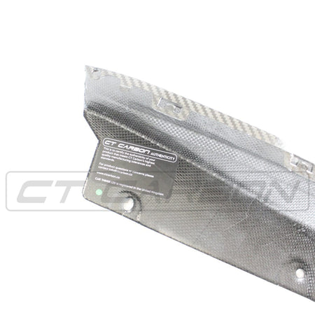 CT CARBON Bumper Corners BMW M3 G80/G81 CARBON FIBRE REAR BUMPER CORNERS - OEM STYLE