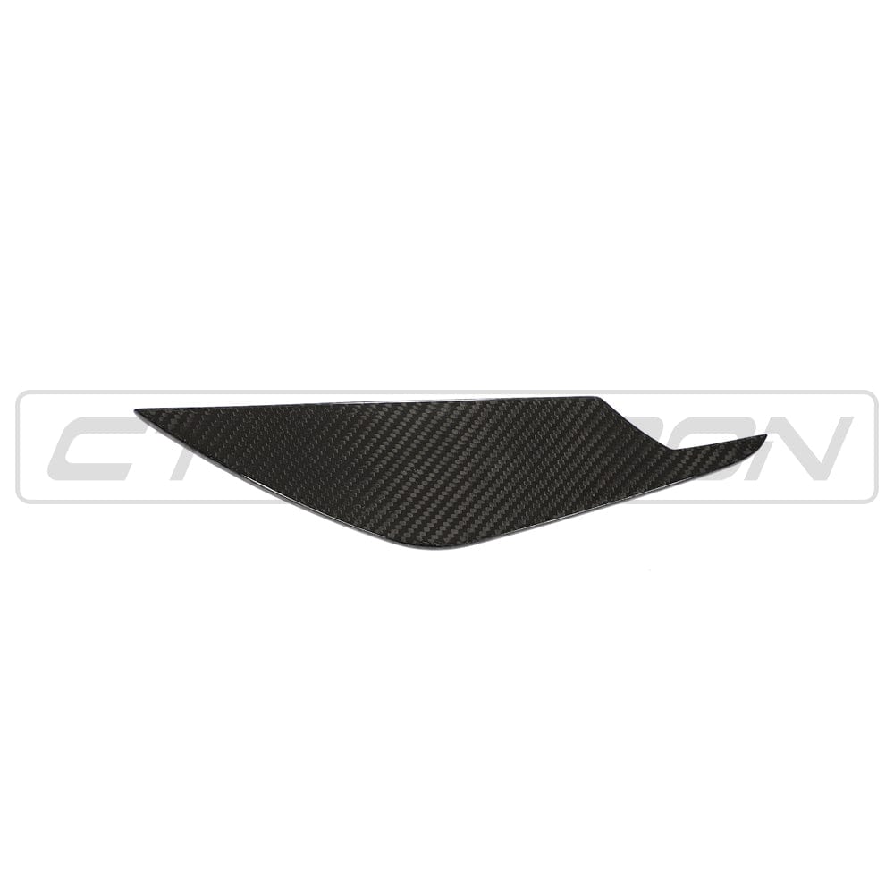 CT CARBON Canards BMW M3/M4 (G80 G81 G82 G83) AGGRESSIVE CARBON FIBRE FRONT BUMPER CANARDS