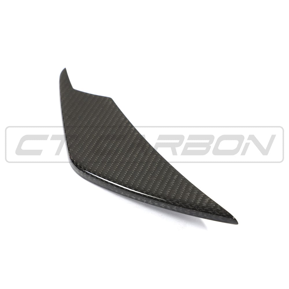 CT CARBON Canards BMW M3/M4 (G80 G81 G82 G83) AGGRESSIVE CARBON FIBRE FRONT BUMPER CANARDS