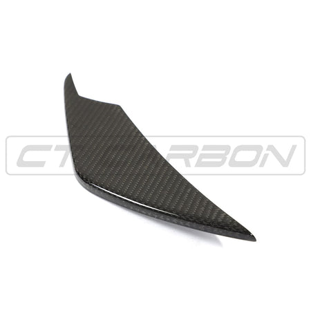 CT CARBON Canards BMW M3/M4 (G80 G81 G82 G83) AGGRESSIVE CARBON FIBRE FRONT BUMPER CANARDS