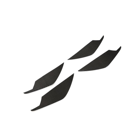 CT CARBON Canards BMW M3/M4 (G80 G81 G82 G83) AGGRESSIVE CARBON FIBRE FRONT BUMPER CANARDS