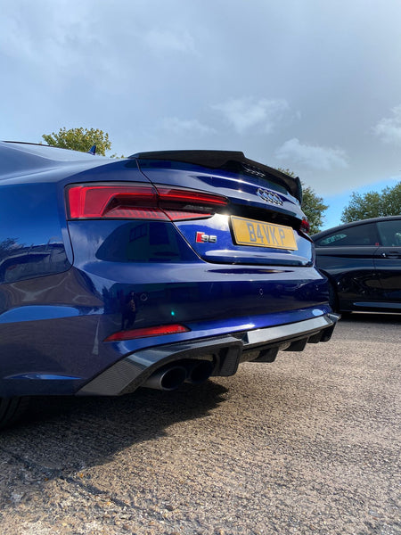 CT CARBON Diffuser AUDI A5 S5 B9 CARBON FIBRE DIFFUSER