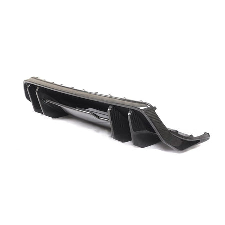 AUDI R8 V10 GEN 2 CARBON FIBRE DIFFUSER - V STYLE-Diffuser-CT CARBON-CT Carbon - High-quality carbon fiber and gloss black aerodynamic parts for premium sports and luxury vehicles.