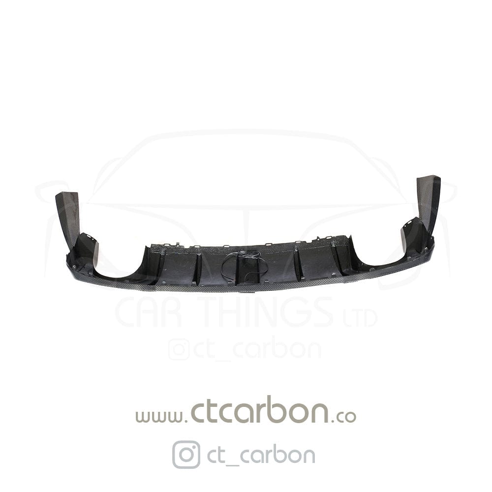 CT CARBON Diffuser AUDI RS3 8V SALOON REAR CARBON DIFFUSER WITH DTM LIGHT