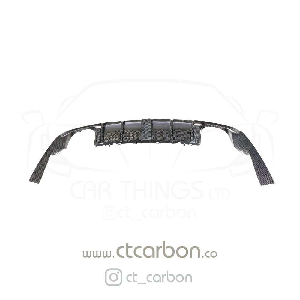 CT CARBON Diffuser AUDI RS3 8V SALOON REAR CARBON DIFFUSER WITH DTM LIGHT