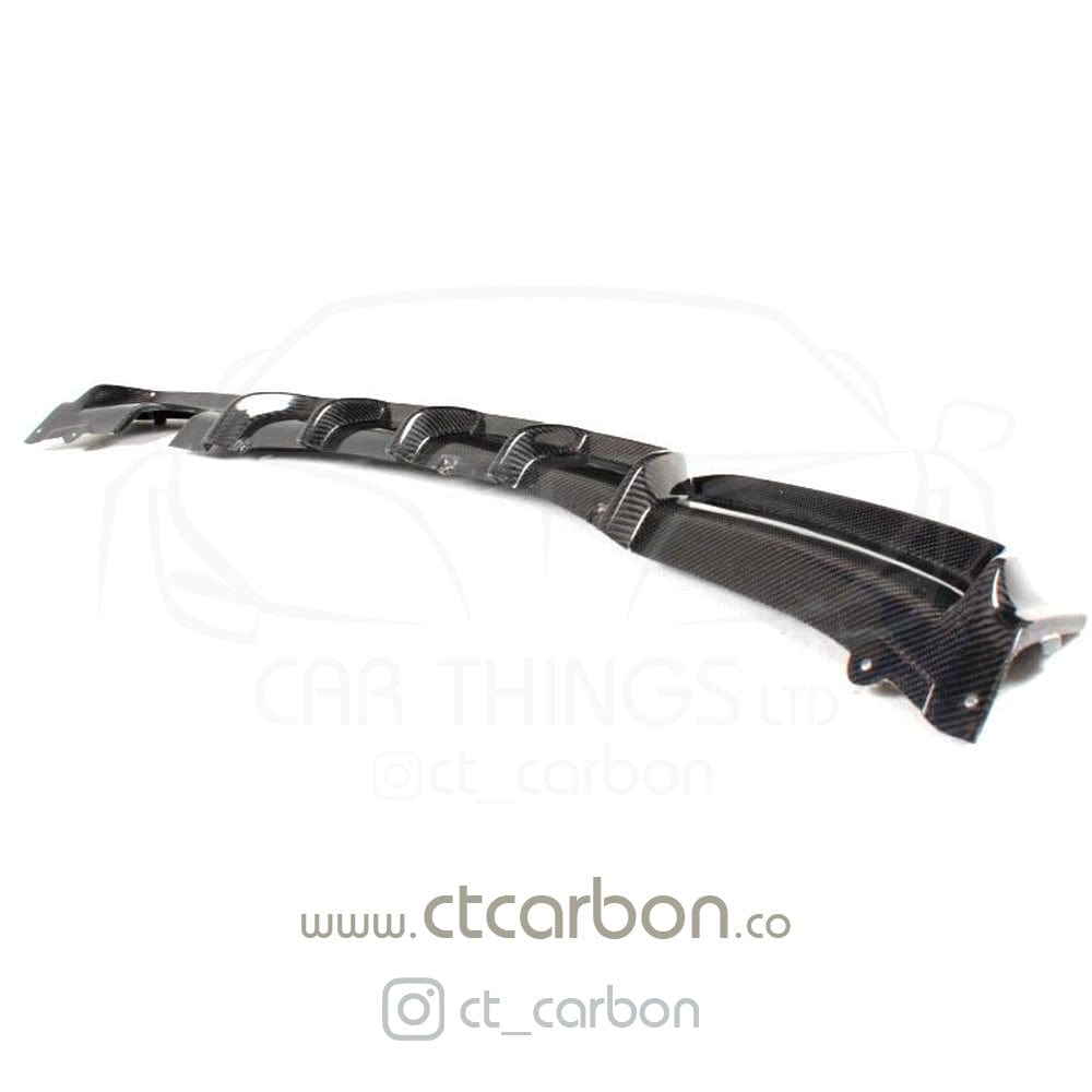 CT CARBON Diffuser BMW F30 3 SERIES CARBON FIBRE DIFFUSER - MP STYLE - TWIN EXHAUST