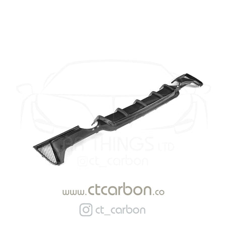 CT CARBON DIFFUSER BMW F32 & F33 4 SERIES CARBON FIBRE DIFFUSER - MP STYLE - DUAL EXHAUST