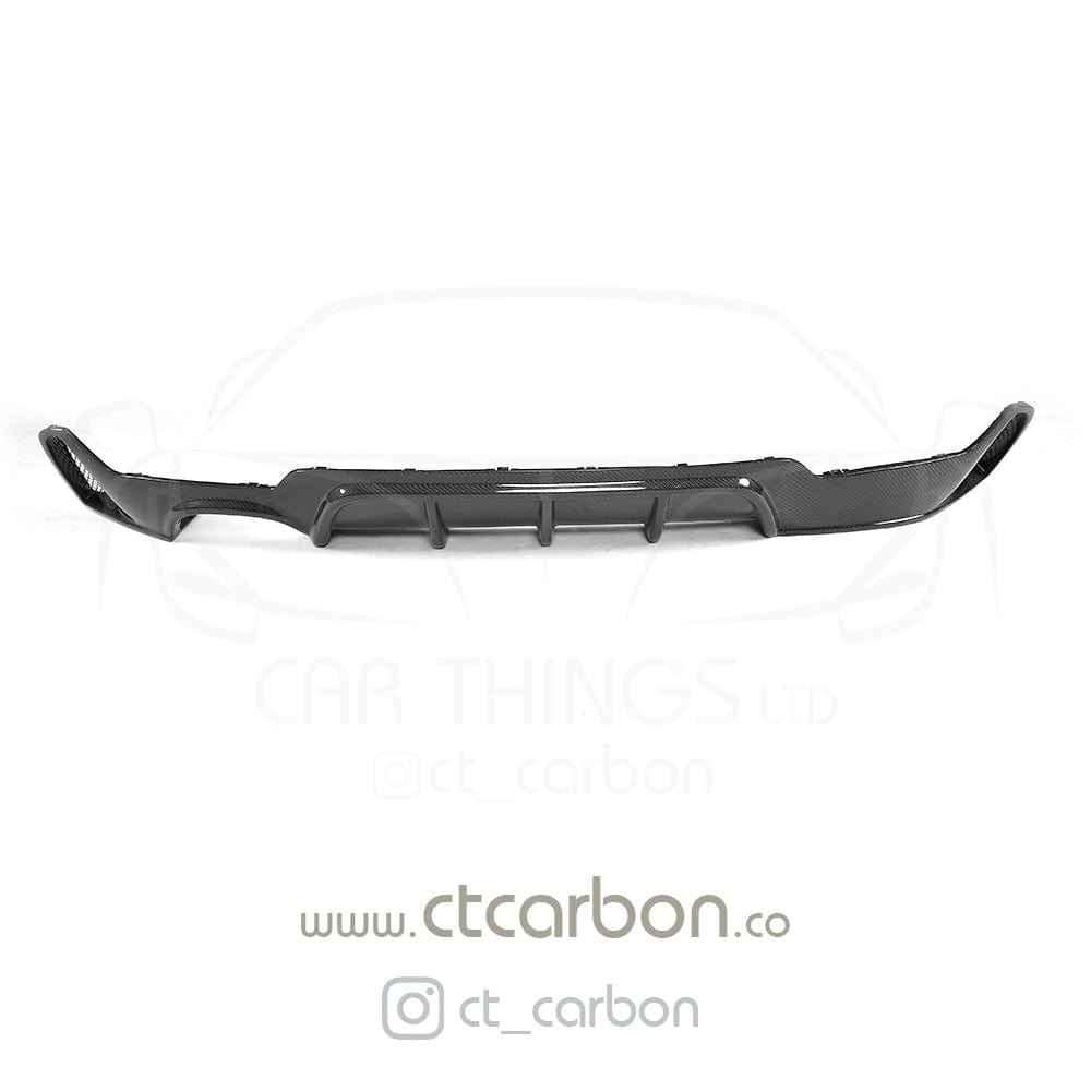 CT CARBON DIFFUSER BMW F32 & F33 4 SERIES CARBON FIBRE DIFFUSER - MP STYLE - TWIN EXHAUST