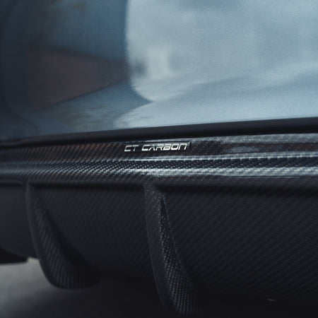 CT CARBON DIFFUSER BMW F32 & F33 4 SERIES CARBON FIBRE DIFFUSER - MP STYLE - TWIN EXHAUST