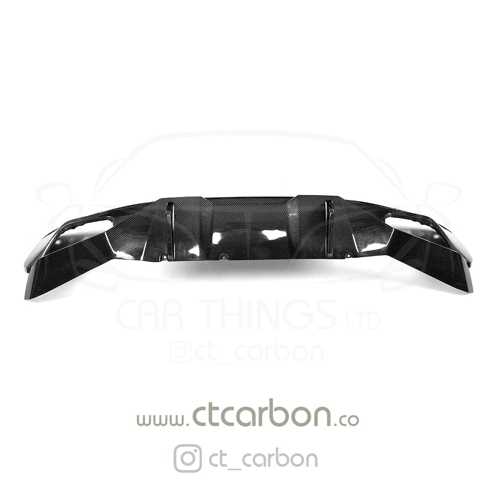 CT CARBON Diffuser BMW G30 M SPORT CARBON FIBRE DIFFUSER - OEM+ CT STYLE