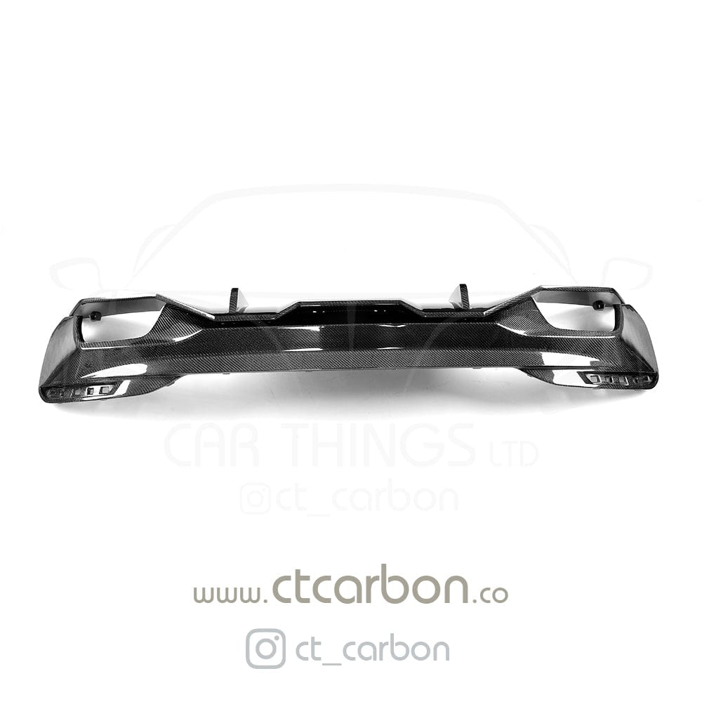 CT CARBON Diffuser BMW G30 M SPORT CARBON FIBRE DIFFUSER - OEM+ CT STYLE