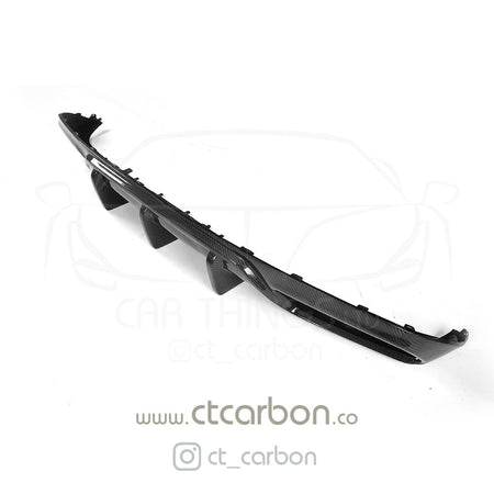 CT CARBON Diffuser MERCEDES W205 C63 & C63 COUPE 2DR CARBON DIFFUSER - OEM+ CT STYLE