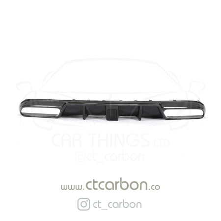 CT CARBON Diffuser MERCEDES W205 C63 & C63S SALOON 4DR CARBON DIFFUSER - CT DESIGN