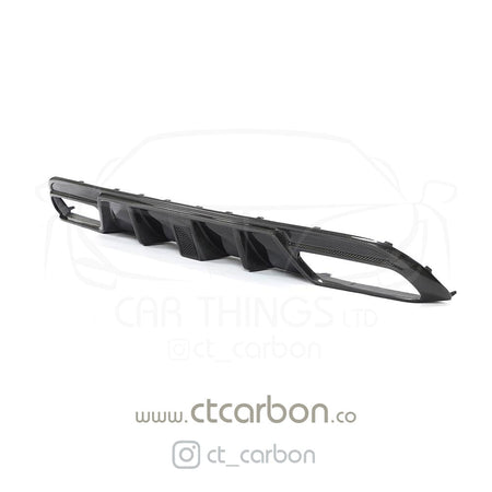 CT CARBON Diffuser MERCEDES W205 C63 & C63S SALOON 4DR CARBON DIFFUSER - CT DESIGN