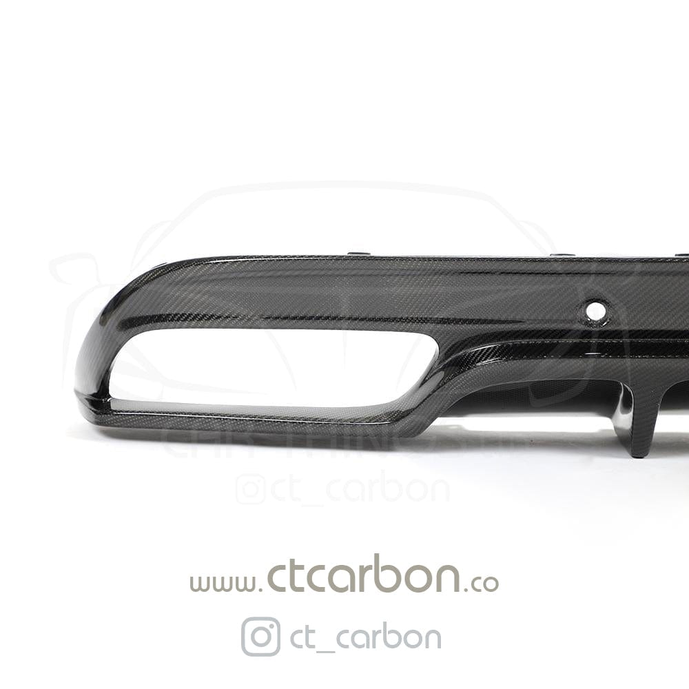 CT CARBON Diffuser MERCEDES W205 C63 & C63S SALOON CARBON DIFFUSER - PS STYLE