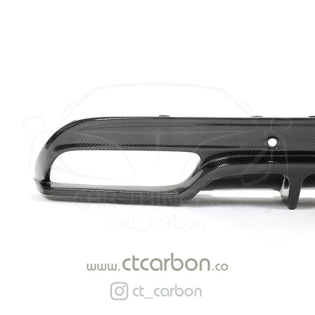 CT CARBON Diffuser MERCEDES W205 C63 & C63S SALOON CARBON DIFFUSER - PS STYLE