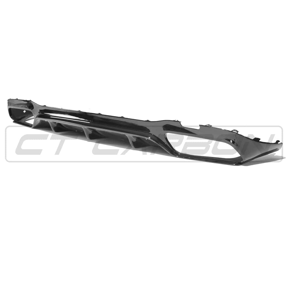 CT CARBON DIFFUSER MERCEDES W213 E-CLASS GLOSS BLACK DIFFUSER & TIPS
