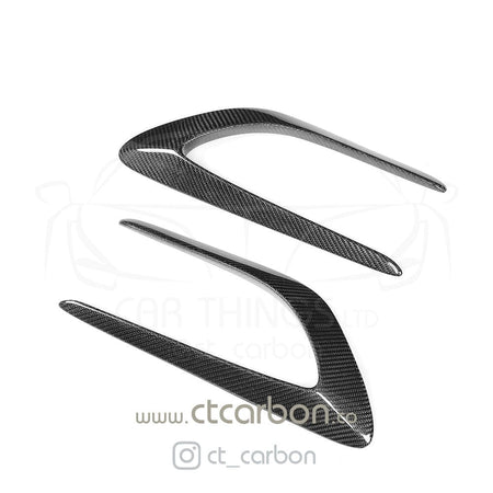 CT CARBON External Styling MERCEDES C63/C63S W205 COUPE CARBON FIBRE WING TRIMS