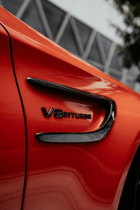 CT CARBON External Styling MERCEDES C63/C63S W205 COUPE CARBON FIBRE WING TRIMS