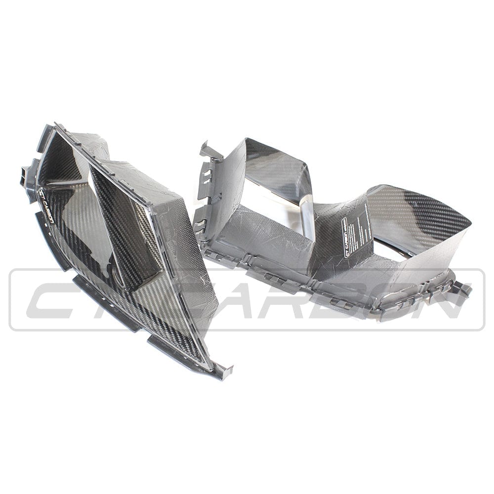 CT CARBON FULL KIT BMW M3/M4 G80/G81/G82/G83 Carbon Fibre Bumper Ducts - MP Style