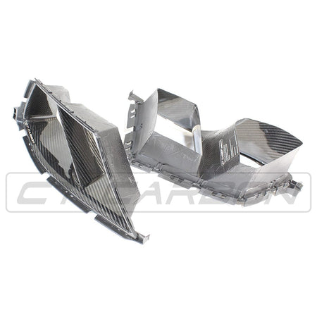 CT CARBON FULL KIT BMW M3/M4 G80/G81/G82/G83 Carbon Fibre Bumper Ducts - MP Style