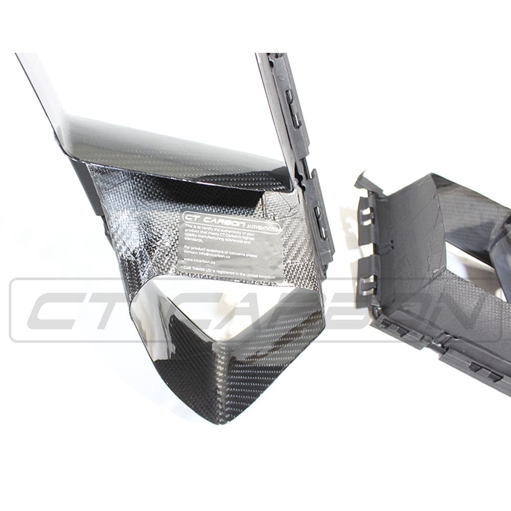 CT CARBON FULL KIT BMW M3/M4 G80/G81/G82/G83 Carbon Fibre Bumper Ducts - MP Style
