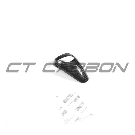 BMW Fxx M CAR DCT SHIFTER COVER-Accessories-CT CARBON-CT Carbon - High-quality carbon fiber and gloss black aerodynamic parts for premium sports and luxury vehicles.