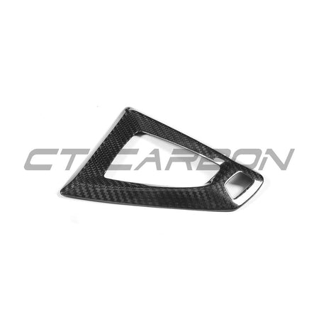 BMW Fxx M CAR DCT SHIFTER SURROUND - RHD-Accessories-CT CARBON-CT Carbon - High-quality carbon fiber and gloss black aerodynamic parts for premium sports and luxury vehicles.