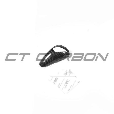 BMW Fxx M CAR DCT SHIFTER COVER-Accessories-CT CARBON-CT Carbon - High-quality carbon fiber and gloss black aerodynamic parts for premium sports and luxury vehicles.