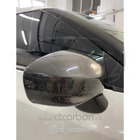CT CARBON Mirror Replacements NISSAN GTR R35 CARBON FIBRE MIRRORS