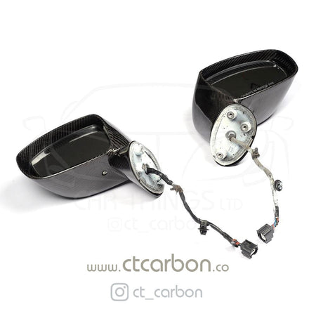 CT CARBON Mirror Replacements NISSAN GTR R35 CARBON FIBRE MIRRORS