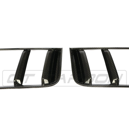 CT CARBON Rear Grille AUDI R8 V10 GEN 2 CARBON FIBRE REAR SIDE GRILLES