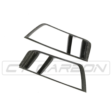CT CARBON Rear Grille AUDI R8 V10 GEN 2 CARBON FIBRE REAR SIDE GRILLES
