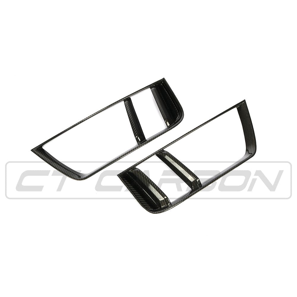CT CARBON Rear Grille AUDI R8 V10 GEN 2 CARBON FIBRE REAR SIDE GRILLES