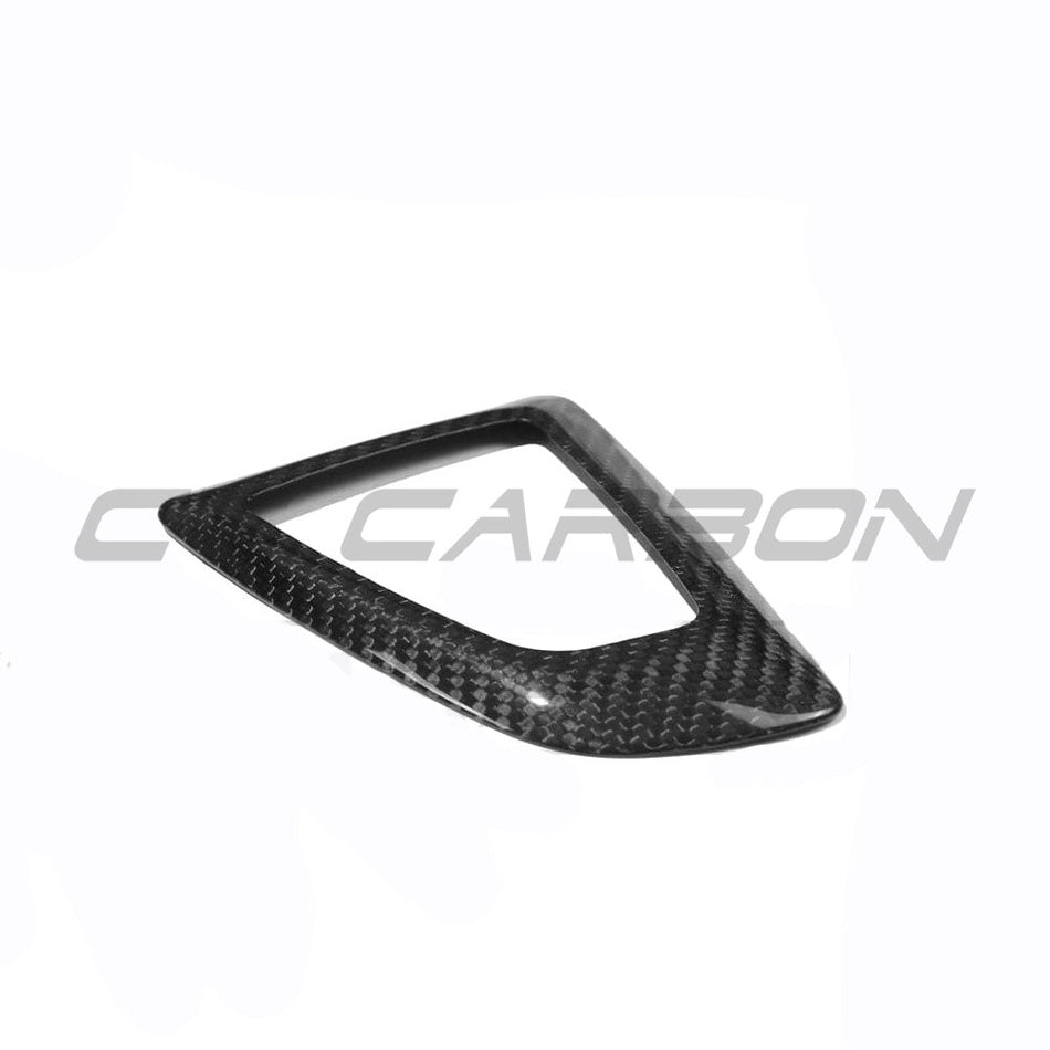 BMW Fxx ZF SHIFTER SURROUND - LHD-Accessories-CT CARBON-CT Carbon - High-quality carbon fiber and gloss black aerodynamic parts for premium sports and luxury vehicles.