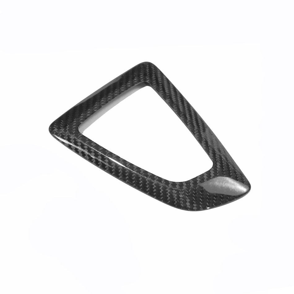 BMW Fxx ZF SHIFTER SURROUND - LHD-Accessories-CT CARBON-CT Carbon - High-quality carbon fiber and gloss black aerodynamic parts for premium sports and luxury vehicles.