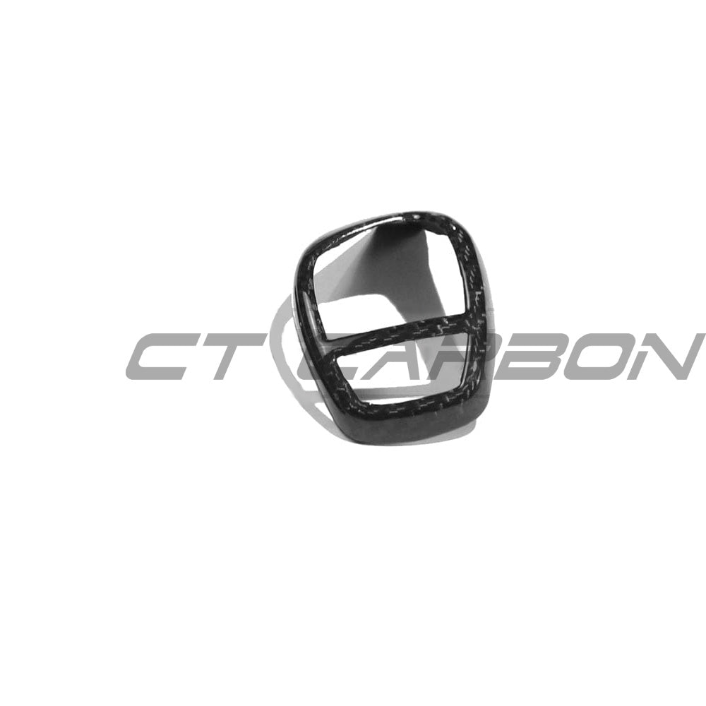 BMW Fxx ZF SHIFTER COVER - LHD V2-Accessories-CT CARBON-CT Carbon - High-quality carbon fiber and gloss black aerodynamic parts for premium sports and luxury vehicles.