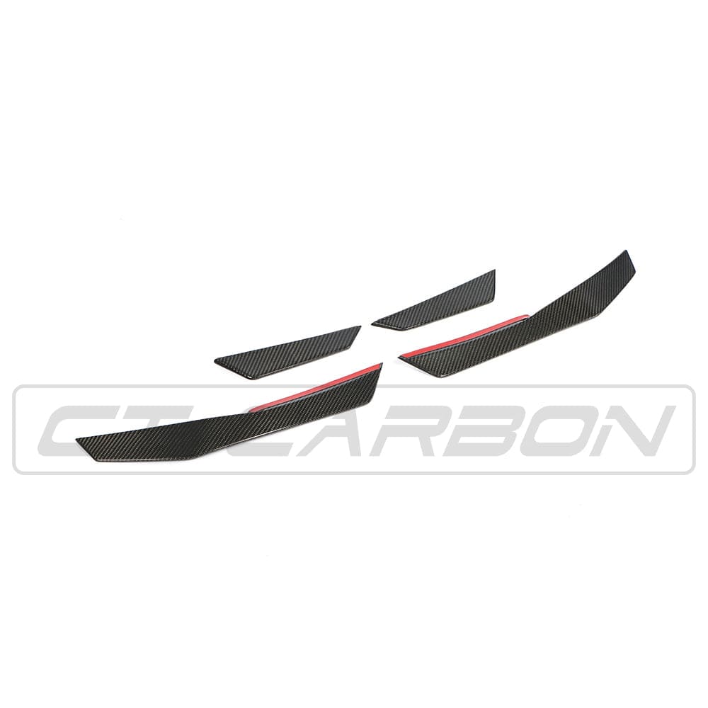 CT CARBON Side Canards AUDI R8 V10 GEN 2 CARBON FIBRE SIDE CANARDS