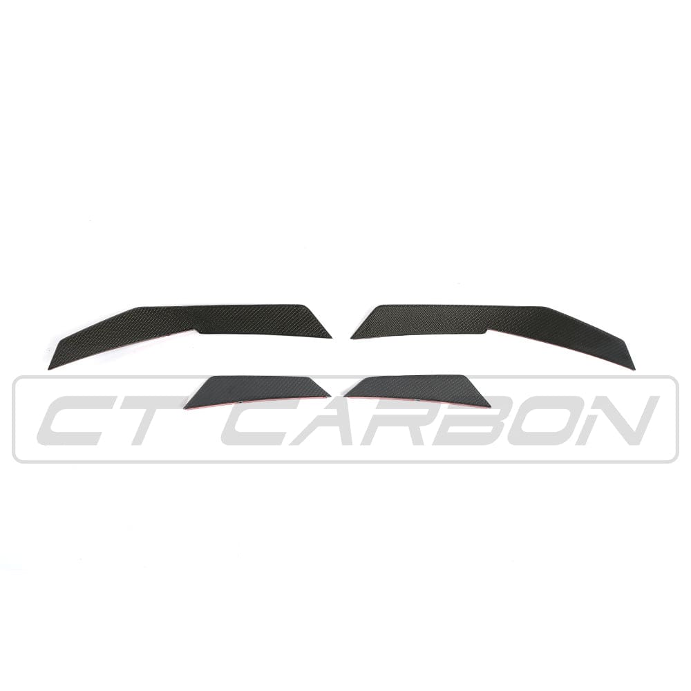 CT CARBON Side Canards AUDI R8 V10 GEN 2 CARBON FIBRE SIDE CANARDS
